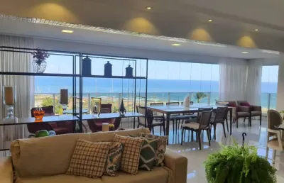 Maravilhoso apartamento à venda, área privativa 165m², nascente total, vista mar, 4quartos, sendo 3suítes,  hemisphere 360, orla, salvador-ba