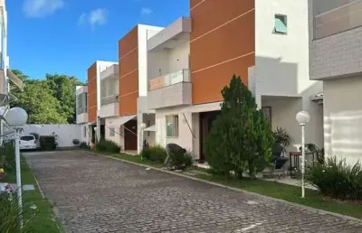 Casa em condomínio fechado com 4 quartos à venda na rua rio das graças, recreio ipitanga, lauro de freitas, 147 m2 por r$ 780.000