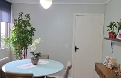 Apto impecável 2 dor. semi mobiliado canudos - novo hamburgo - rs