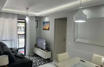 Contemporâneo resort - apartamento 2 quartos com suíte (pronto pra morar) em campo grande