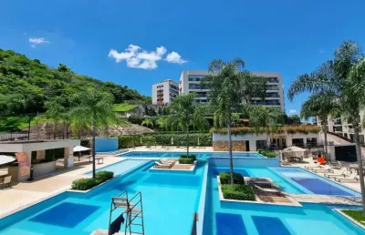 Contemporâneo resort - apartamento 2 quartos com suíte (pronto pra morar) em campo grande