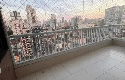 Locação apartamento 3 quartos, sendo 1 suite na vila mathias - santos sp