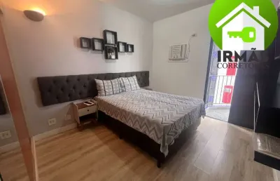 Oportunidade! flat  com estrutura hoteleira em são vicente