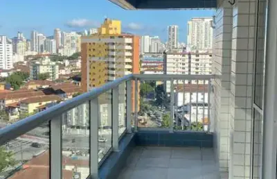 Locação no boqueirão – 2 quartos, 3 banheiros e sacada ampla!