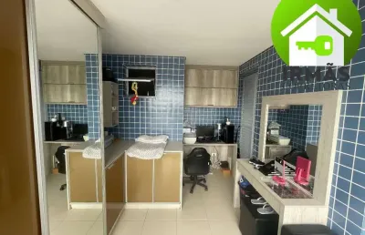 Apartamento com 3 quartos (suítes) e varanda gourmet perto da  praia