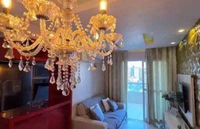Apartamento com sacada no coração do bairro guilhermina – porteira fechada!