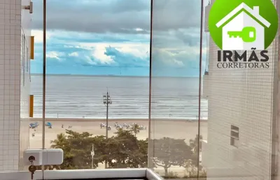 Apartamento 3 quartos, sendo 1 suite vista mar - josé menino santos sp