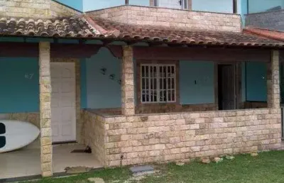 Cod 221: casa em condomínio na praia do barbudo - araruama.