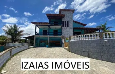 Cod 313: casa de 4 quartos sendo 3 suítes e vista para a lagoa e mar em vilatur - saquarema.