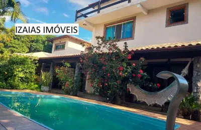 Cod 351: linda casa com piscina em itauna - saquarema.