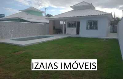 Casa com 2 quartos à venda na Rua Cento e Dois, Jaconé (Sampaio Correia), Saquarema