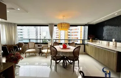 Apartamento para venda em salvador, horto florestal, 3 dormitórios, 3 suítes, 5 banheiros, 4 vagas