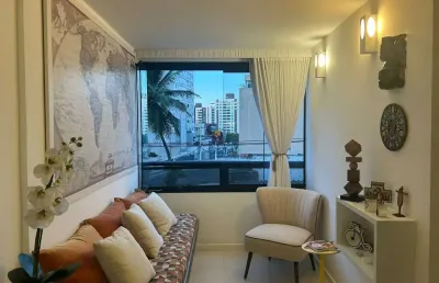 Apartamento para venda em salvador, pituba, 1 dormitório, 1 suíte, 2 banheiros, 2 vagas