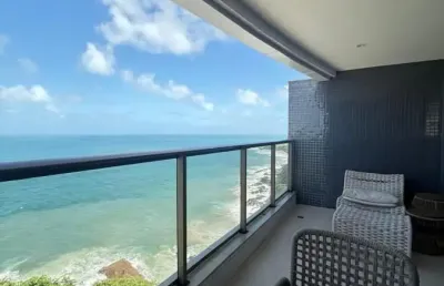 Apartamento para venda no beach class salvador   bairro: ondina vista mar permanente porteira fechada