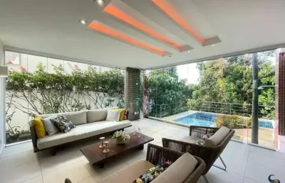 Casa em alphaville com 4 suite , infra e tres vagas