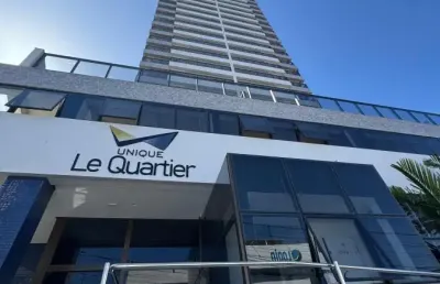 Unique le quartier  3/4, sendo 3 suítes, 113m², dependência completa, com duas vagas de garagens
