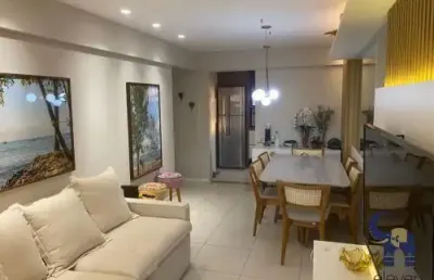Vendo apartamento bosque patamares 3/4 uma suíte  com duas vagas vista mar 