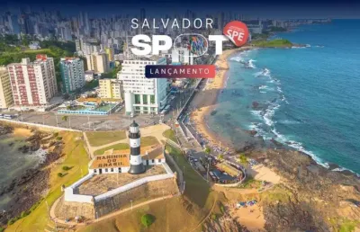 Salvador spot - estúdio 20,12 m²unidade frente mar 