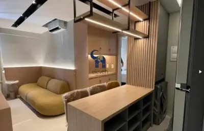 Lindíssimo studio de alto padrão, com 32m², na barra! 