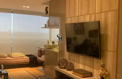 Apartamento   1/4, 51 metros, andar alto, 1 vaga de garagem,  infra completa condomínio salvador prime mobiliado