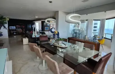 Apartamento alto luxo mansão bernardo bertolucci - 3 suites com 5 vagas  vista mar permanente
