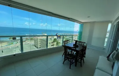 Errazzo ondina luxo! vista mar! 2/4 suíte, 117 m², varanda, 02 garagens soltas.