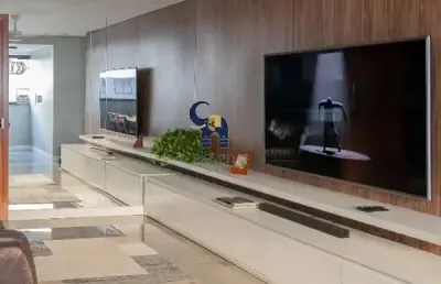 Apartamento ¼ porteira fechada alphaville salvador completo revertido para 2/4 e uma vaga com infra 