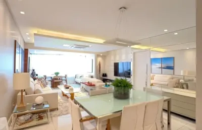 Pituba apartamento 3/4 - duas suites com duas vagas e infra 