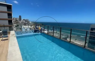 Apartamento para venda,  1/4 porteira fechada  no bairro barra, localizado na cidade de salvador / ba.