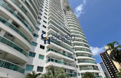 Mandarim salvador shopping, apartamento 1/4  andar alto. nascente  semi mobiliado. 