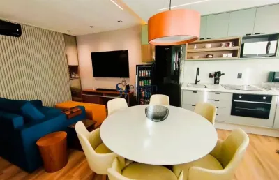 Apartamento a venda no boulevard side residencial caminho das árvores  porteira fechada