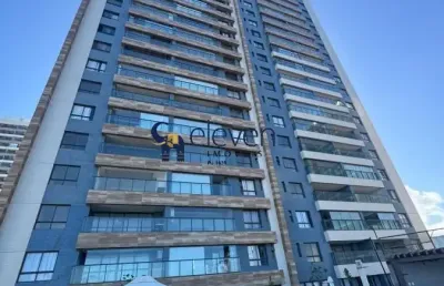 Apartamento a venda no dumare jaguaribe  3 suítes com 103 m2, andar altíssimo na torre sul, linda vista mar, varanda gourmet, 02 vagas de garagem, banheiro de serviço, lavabo, 02 vagas de garagem. 