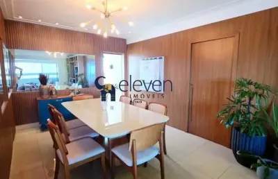 Patamares apartamento 4 suítes, sendo transformado em 3 suites, com a suite master com um super closet