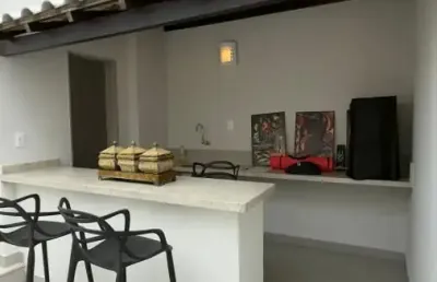 Cobertura duplex reformada com vistas deslumbrante no caminho das arvores com 3 suite mais home infra e tres vagas