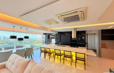 Apartamento exclusivo e moderno no greenville ludco - patamares com 3 suítes infra e duas vagas 