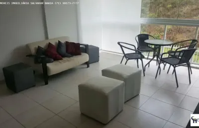 Apartamento de 2 quartos mobiliado  para aluguel em alphaville com infra e uma vaga