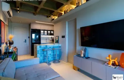 Exclusivo: apartamento 'industrial chic' no duetto horto florestal, locação anual com infra e uma vaga