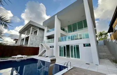Alphaville salvador 2 | venda e locação  casa em alphaville 2 salvador com 4/4 e 3 suites com  513 metros linda