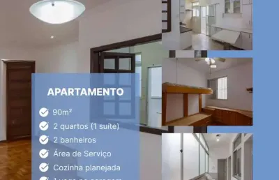 Excelente apartamento de 2 quartos no bairro sion - bh/mg