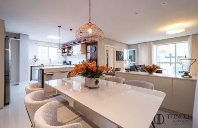 Apartamento com 4 dormitórios à venda, 158 m² por r$ 3.790.000,00 - av. brasil norte - balneário camboriú/sc