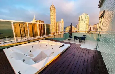 Cobertura com 4 suítes à venda, 240 m² por r$ 5.200.000 - centro - balneário camboriú/sc