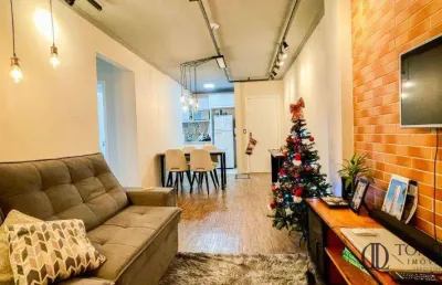 Apartamento mobiliado com 3 dormitórios à venda, 115 m² por r$ 990.000 - centro - balneário camboriú/sc