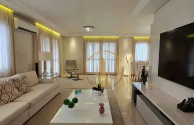 Fantástico apartamento no altos da cidade 4 suítes + escritório - edifício villa lobos