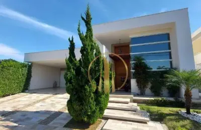 Linda casa térrea 4 suítes e escritório em frente área de lazer damha 1.