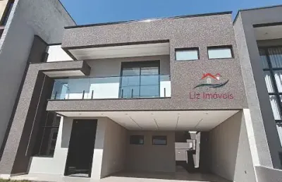 Casa de alto padrão em condominio com 225m² no umbará em curitiba/pr