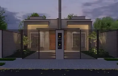 Casa 02 quartos e 2 vagas aberta no sitio cercado, curitiba, pr