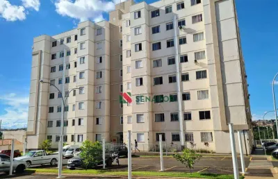 Apartamento semi mobiliado eletrodomésticos da cozinha, armários fi  com 2 dormitórios à venda, 45 m² por r$ 191.000 - boulevard village - londrina/pr