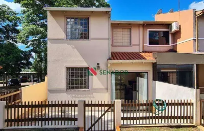 Sobrado com 2 dormitórios à venda, 57 m² por r$ 250.000,00 - condomínio residencial ilha bela - londrina/pr