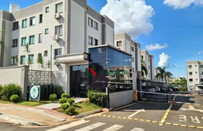 Apartamento com 2 dormitórios à venda, 45 m² por r$ 180.000 - jardim nações unidas - londrina/pr