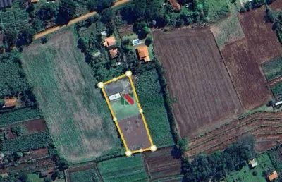 Chácara com 350m²  2 dormitórios à venda, 5000 m² por r$ 750.000 - limoeiro - londrina/pr